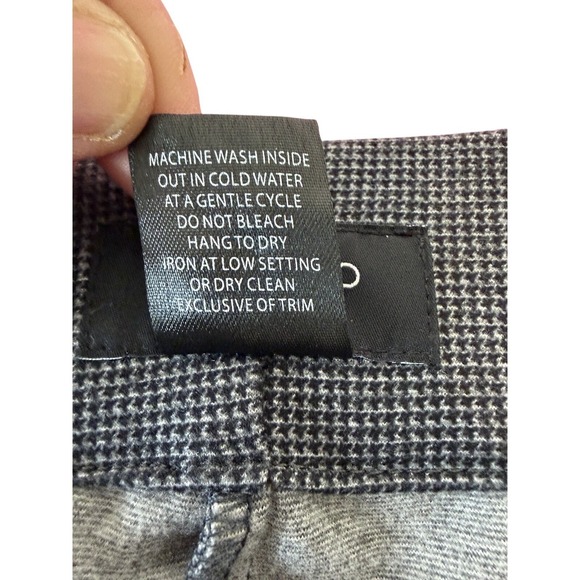 Jones & Co Wide Leg Pants Soft Stretch Pull On Charcoal Gray Size XL Business - Picture 5 of 5